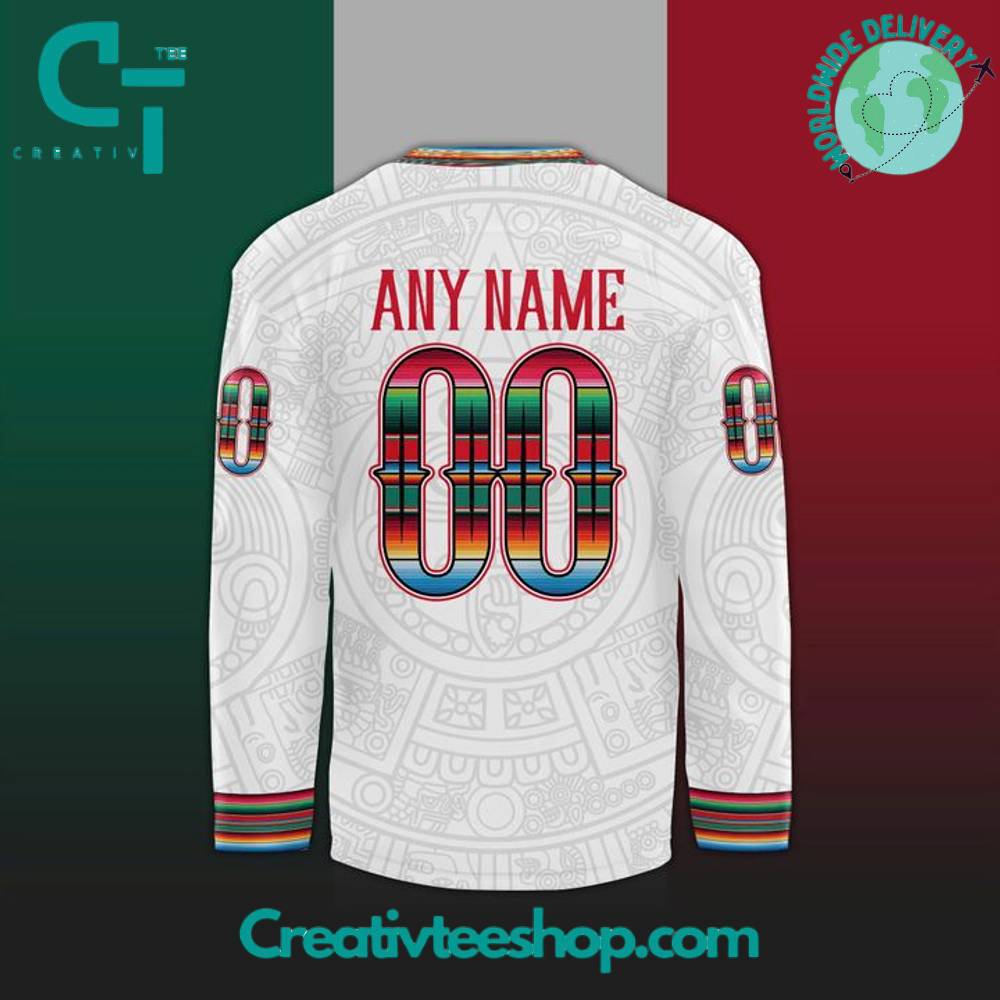 Los Angeles Kings X 2025 Mexican Heritage Night Special White Hockey Jersey
