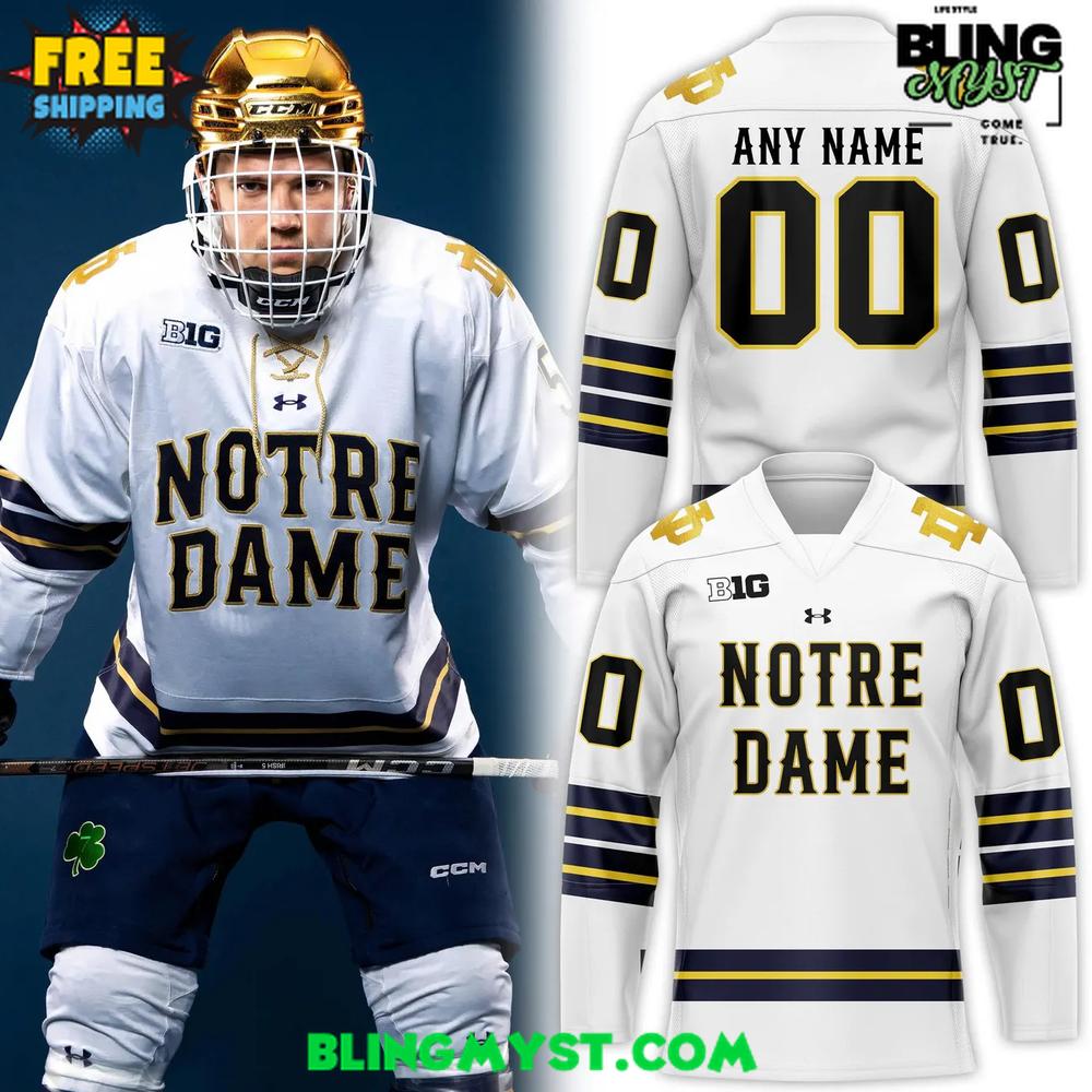 Men'S Under Armour Notre Dame Fighting Irish 2025-2026 Hockey Jersey