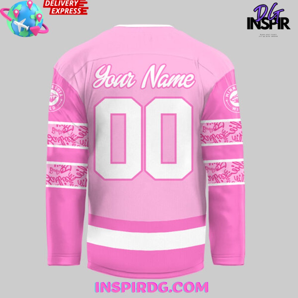 Minnesota Wild X Barbie Night 2025 Hockey Jersey
