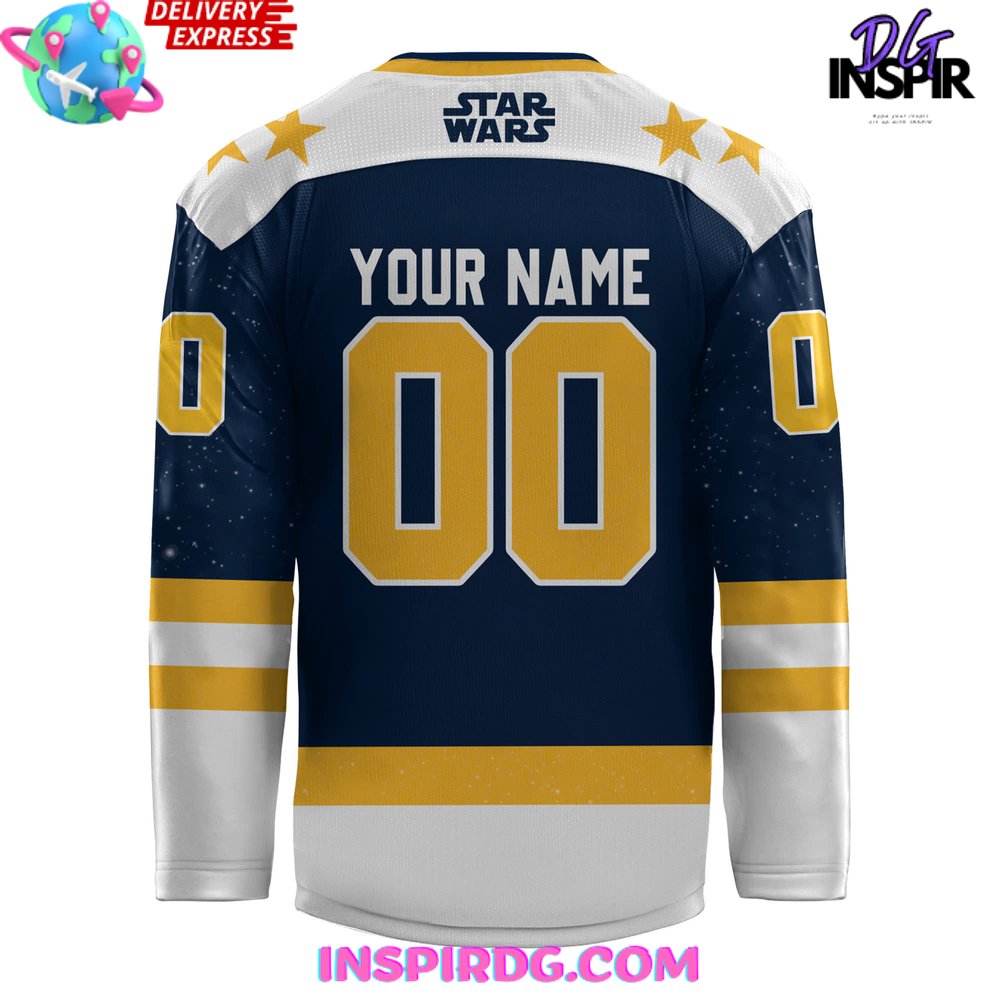 Nashville Predators X Star Wars Night 2024 Hockey Jersey